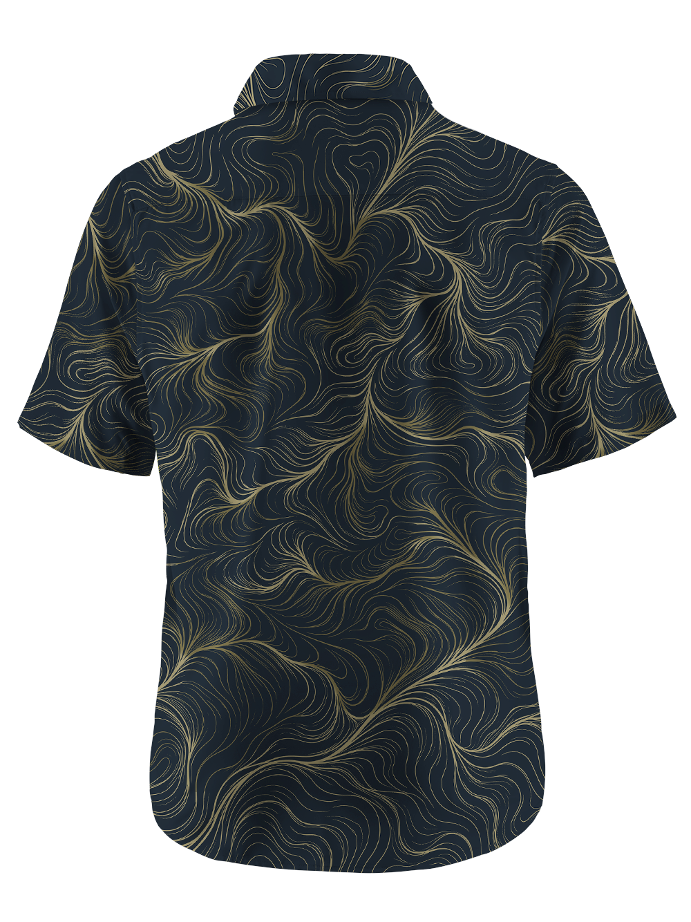 Orionride Golden Currents Zipper Pockets Ultra Lightweight Short Sleeves Gravel Shirt