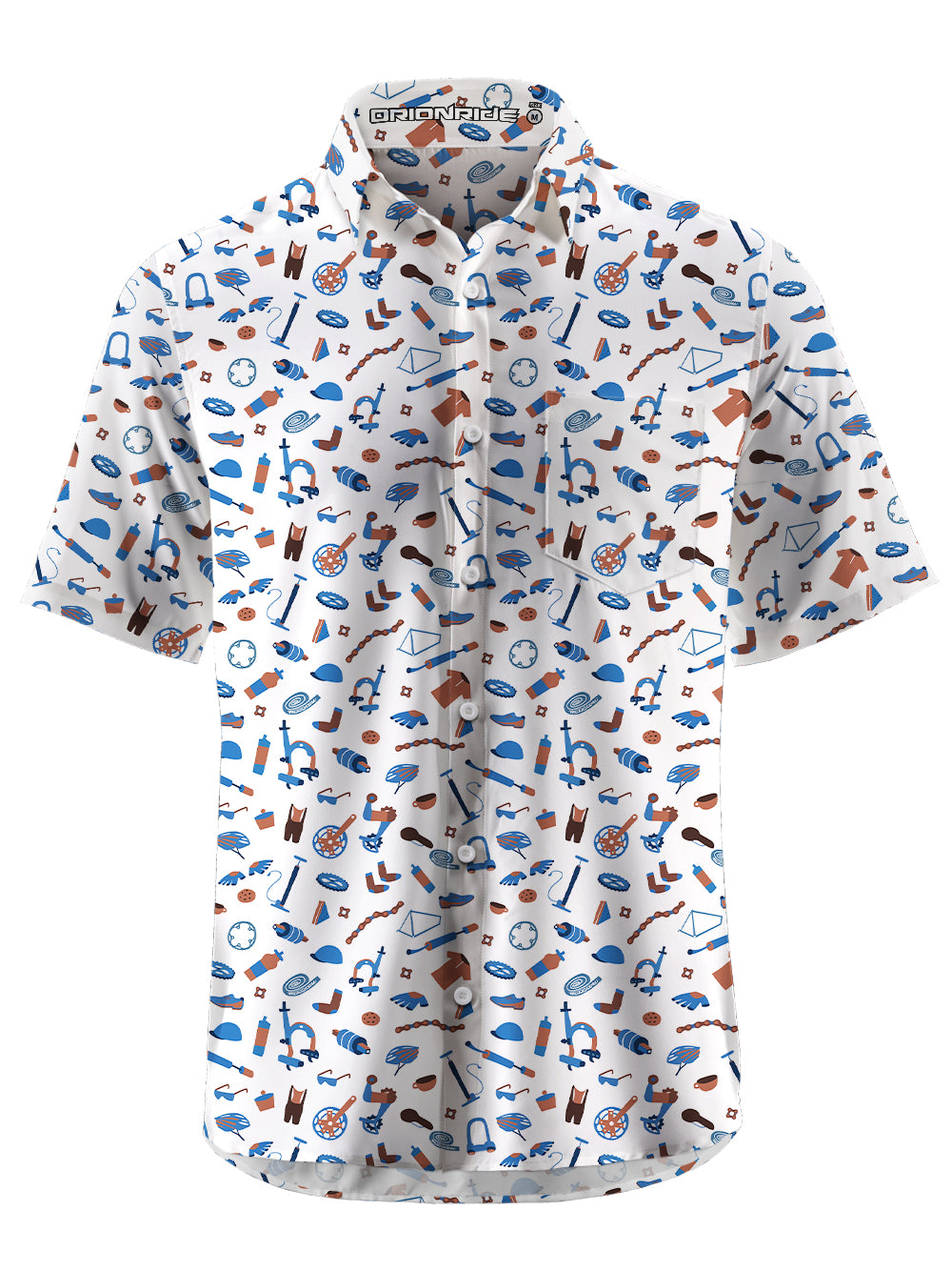 Orionride Mini Parts Pockets Ultra Lightweight Short Sleeves Gravel Shirt