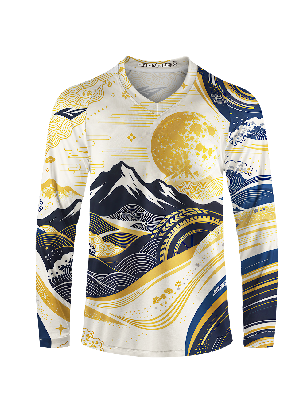 Orionride Golden Journey Long Sleeve Downhill Jersey