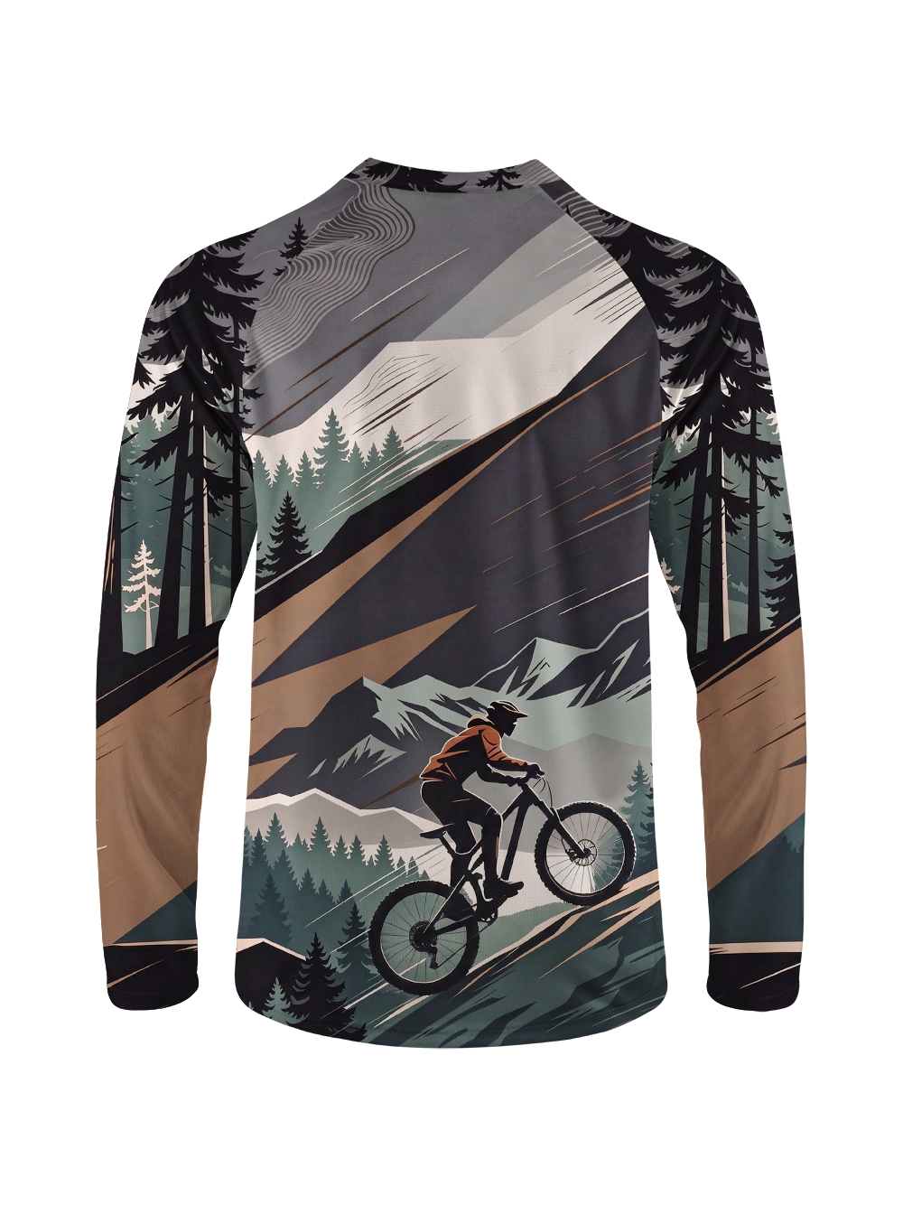Orionride Timber Trail Long Sleeve Downhill Jersey