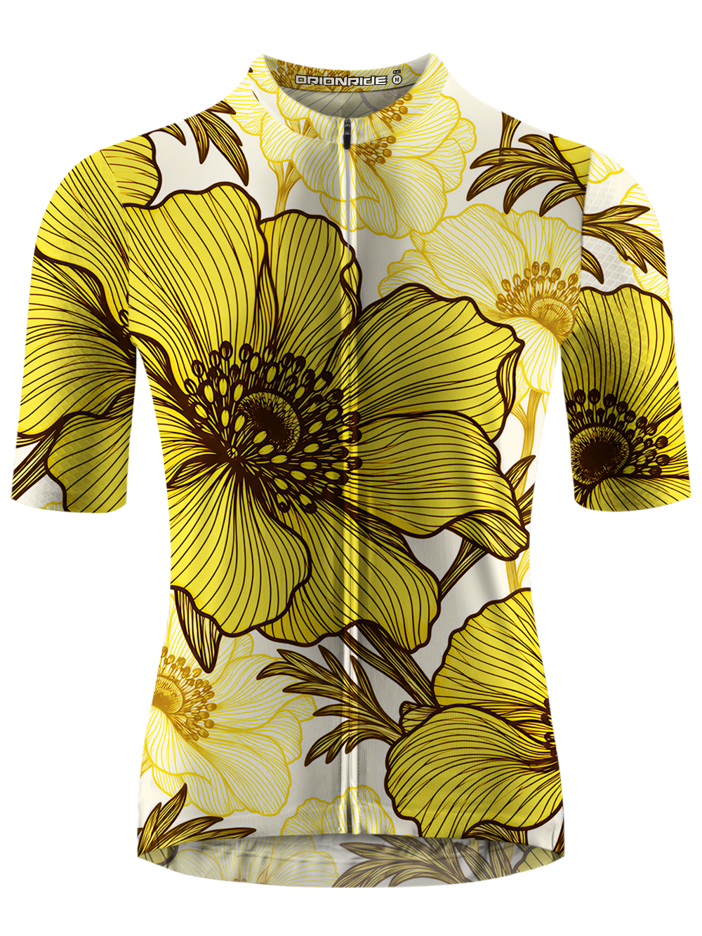 Orionride Ink-Bloomed Lines Short Sleeves Cycling Jersey