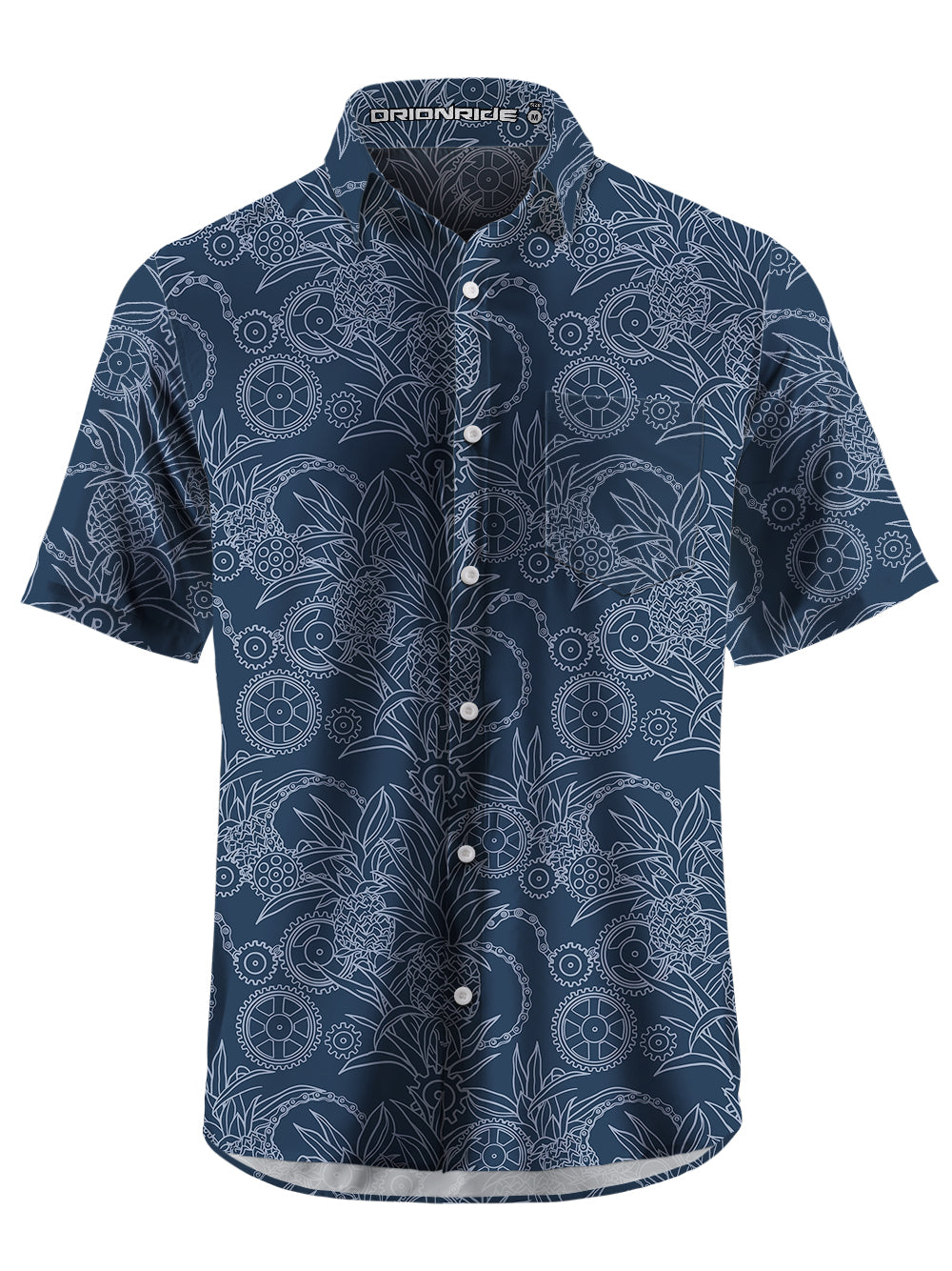 Orionride Short Sleeves Pineapple Isle Ultra Lightweight Hawaiian shirt