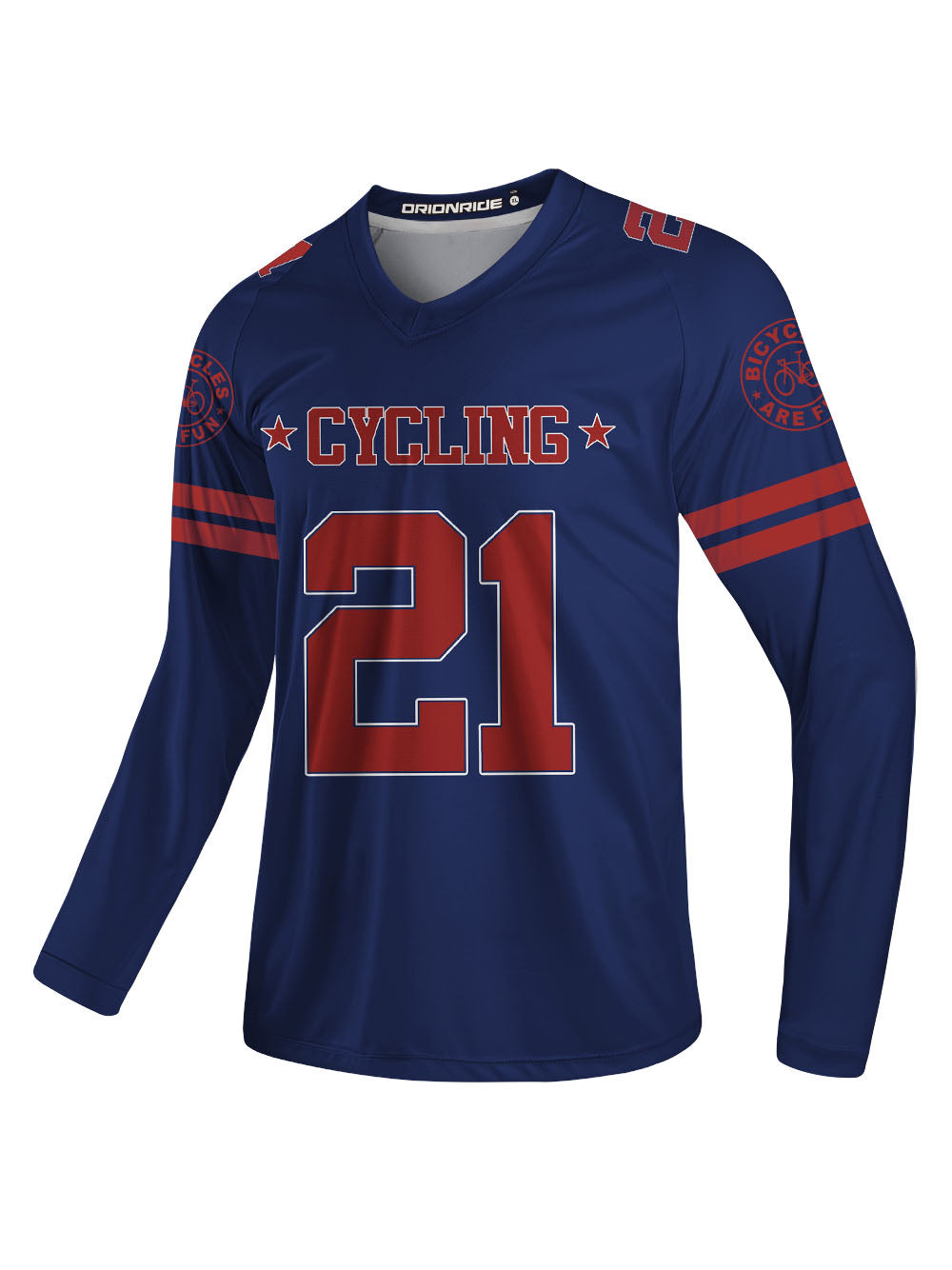Orionride Bicycles Are Fun Long Sleeve Downhill Jersey