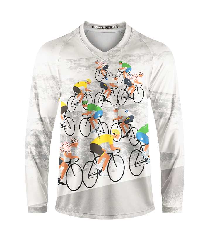 Orionride Go To The Competition Long Sleeve Downhill Jersey