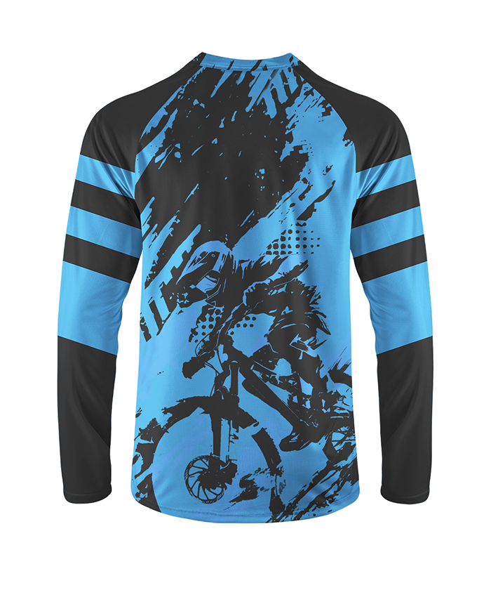 Orionride Intense Cycling Tour Long Sleeve Downhill Jersey