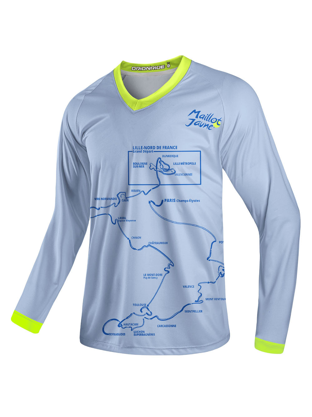 Orionride The Road To Success Long Sleeve Downhill Jersey