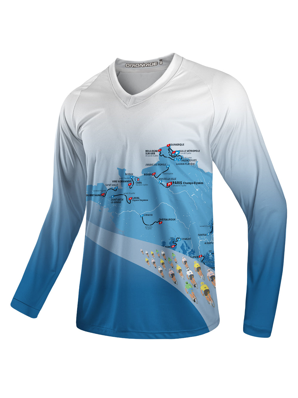 Orionride Race Route Long Sleeve Downhill Jersey