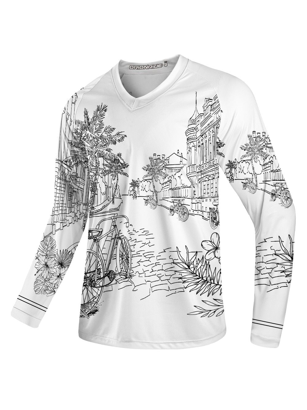 Orionride Bicycle Street Long Sleeve Downhill Jersey