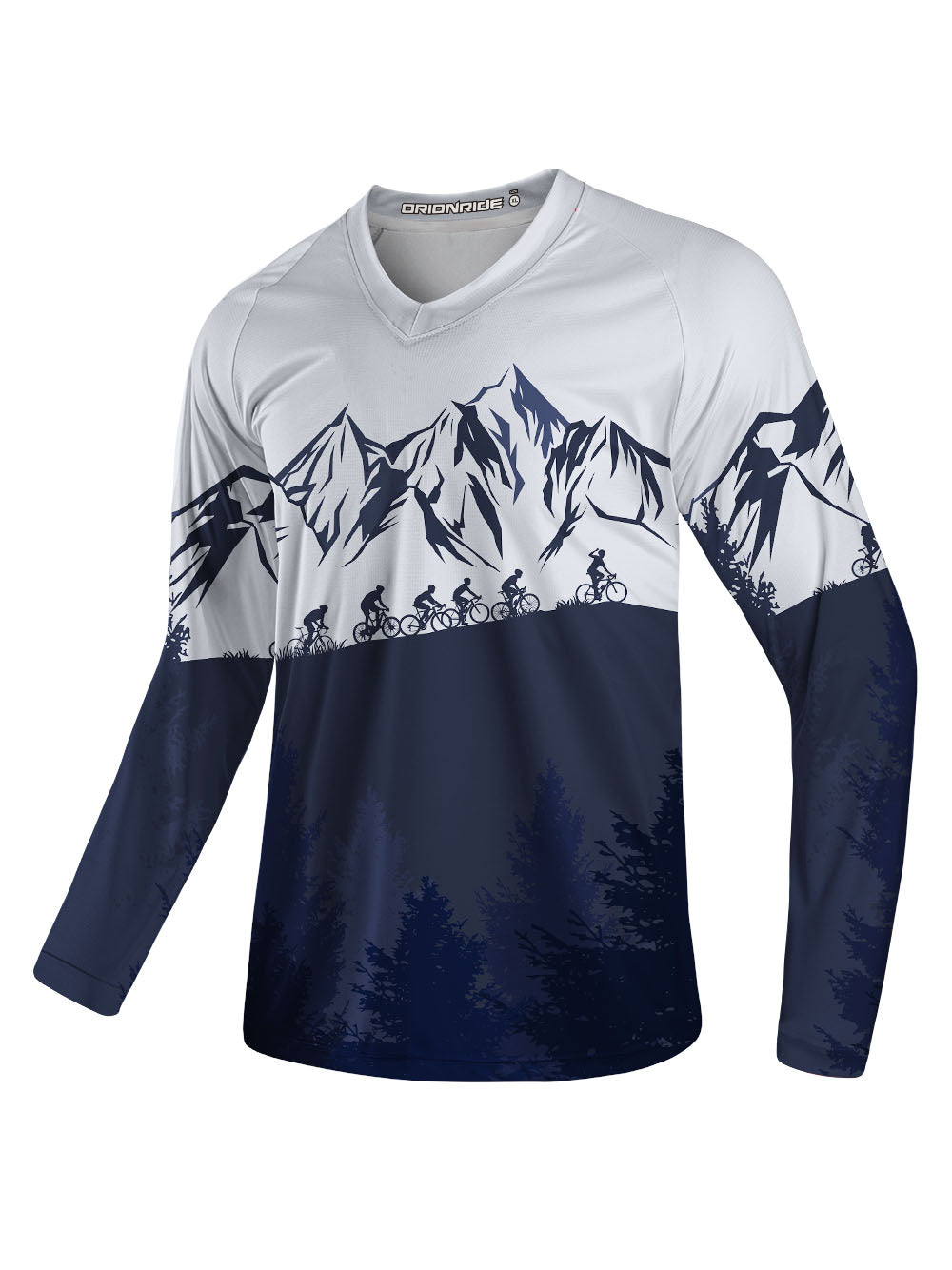 Orionride Riding In Groups Long Sleeve Downhill Jersey