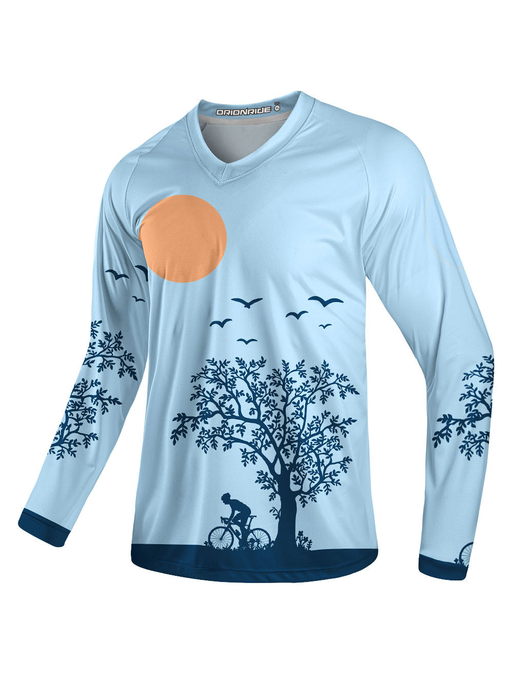 Orionride Lonely Travel Long Sleeve Downhill Jersey