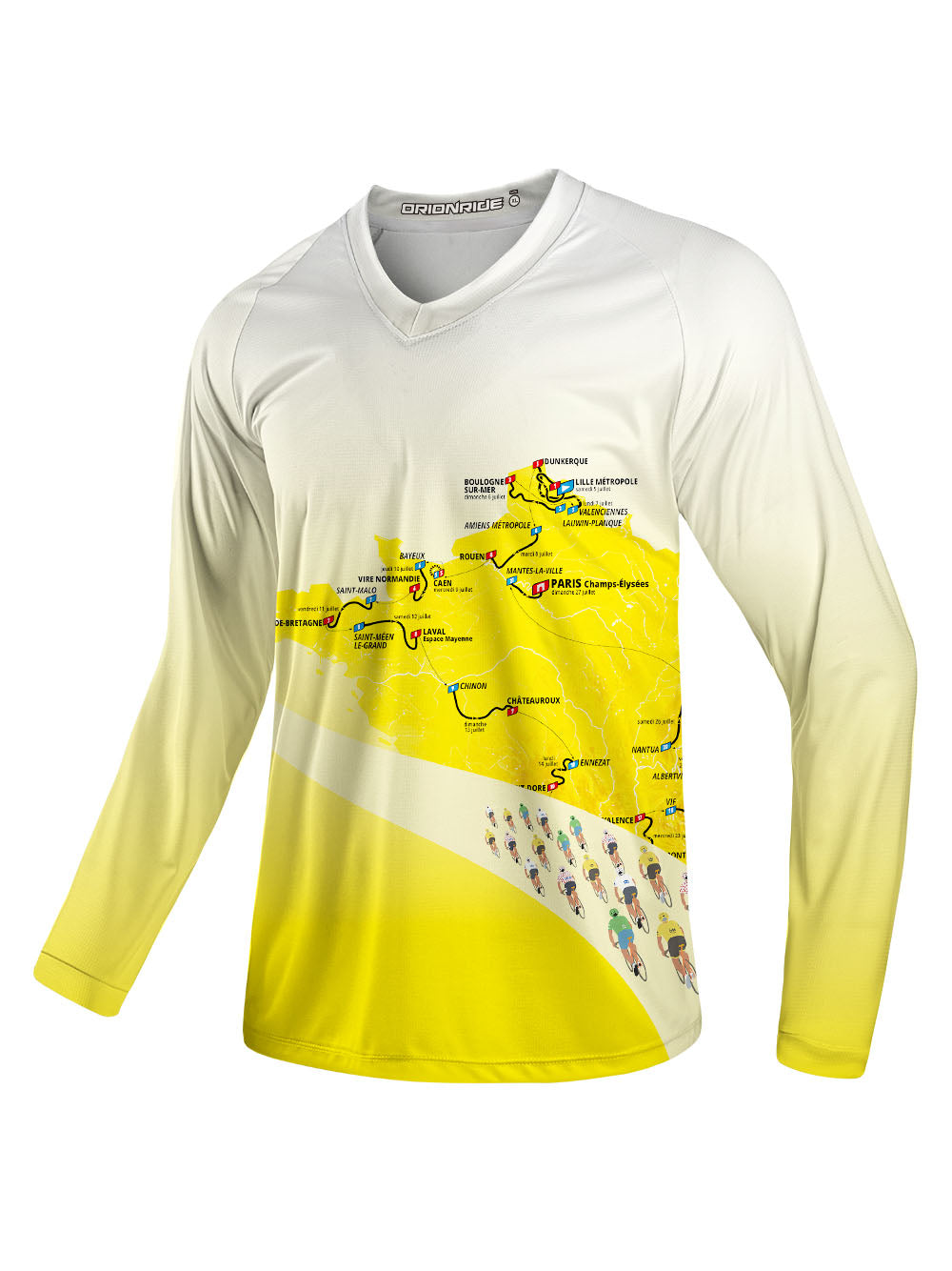 Orionride Race Route Long Sleeve Downhill Jersey