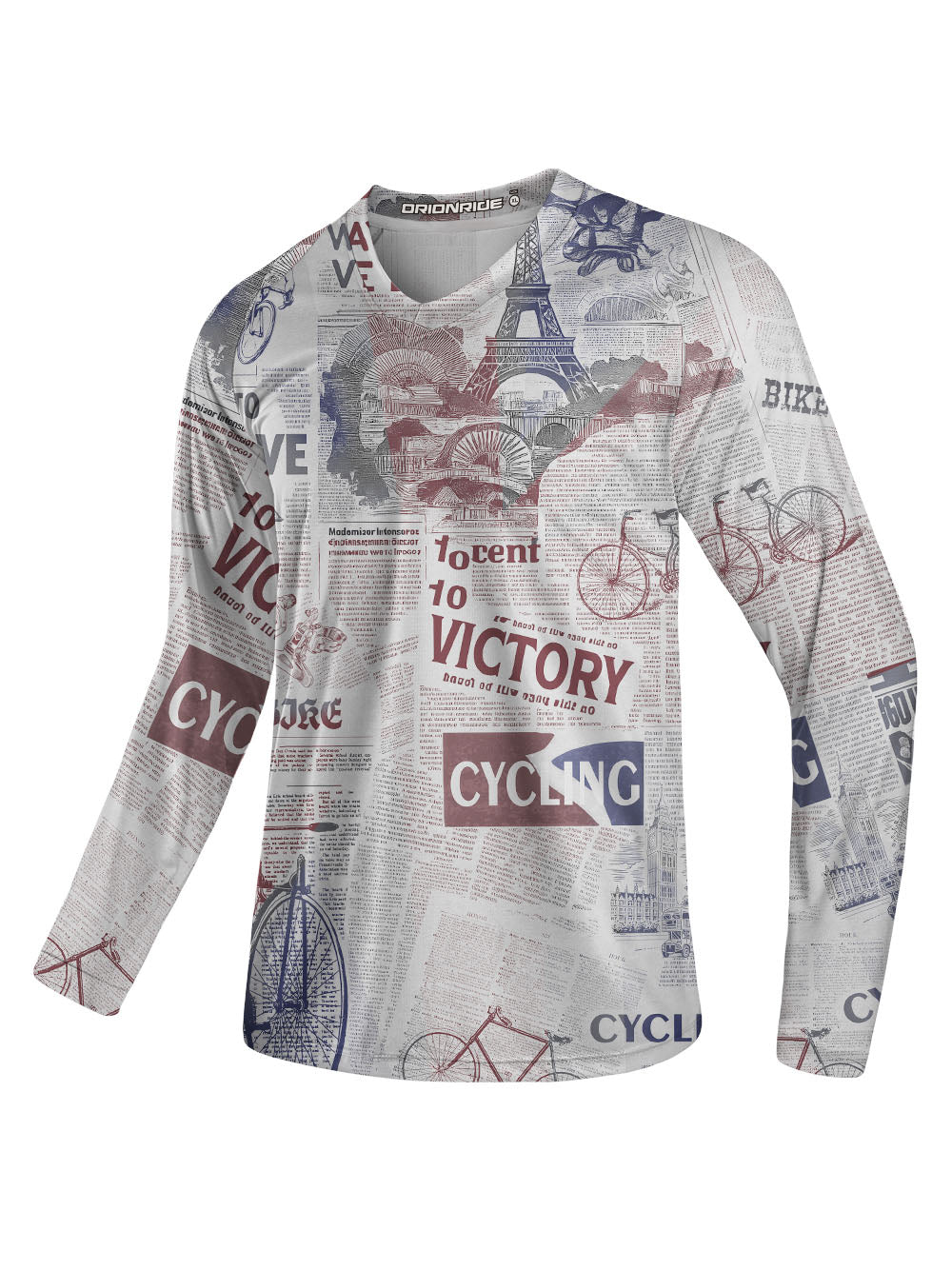 Orionride Ride To Victory Long Sleeve Downhill Jersey