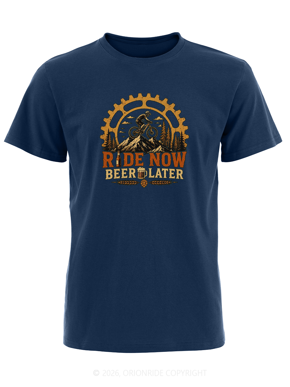 Orionride Gear & Sip Short Sleeves Bike T-Shirt