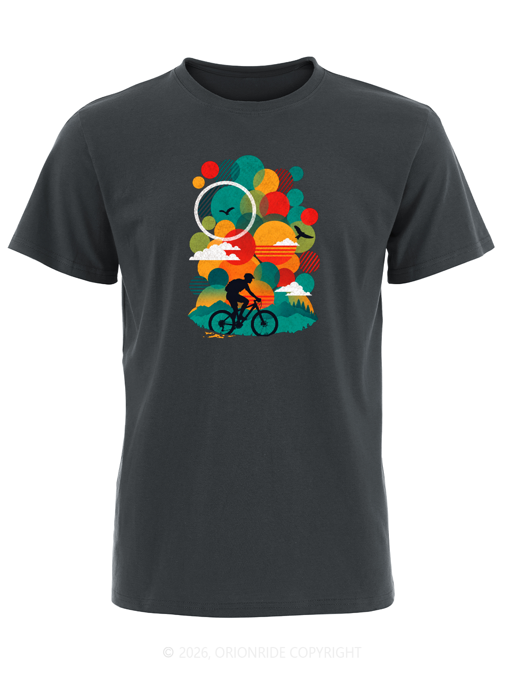 Orionride Ride Toward Light Short Sleeves Bike T-Shirt