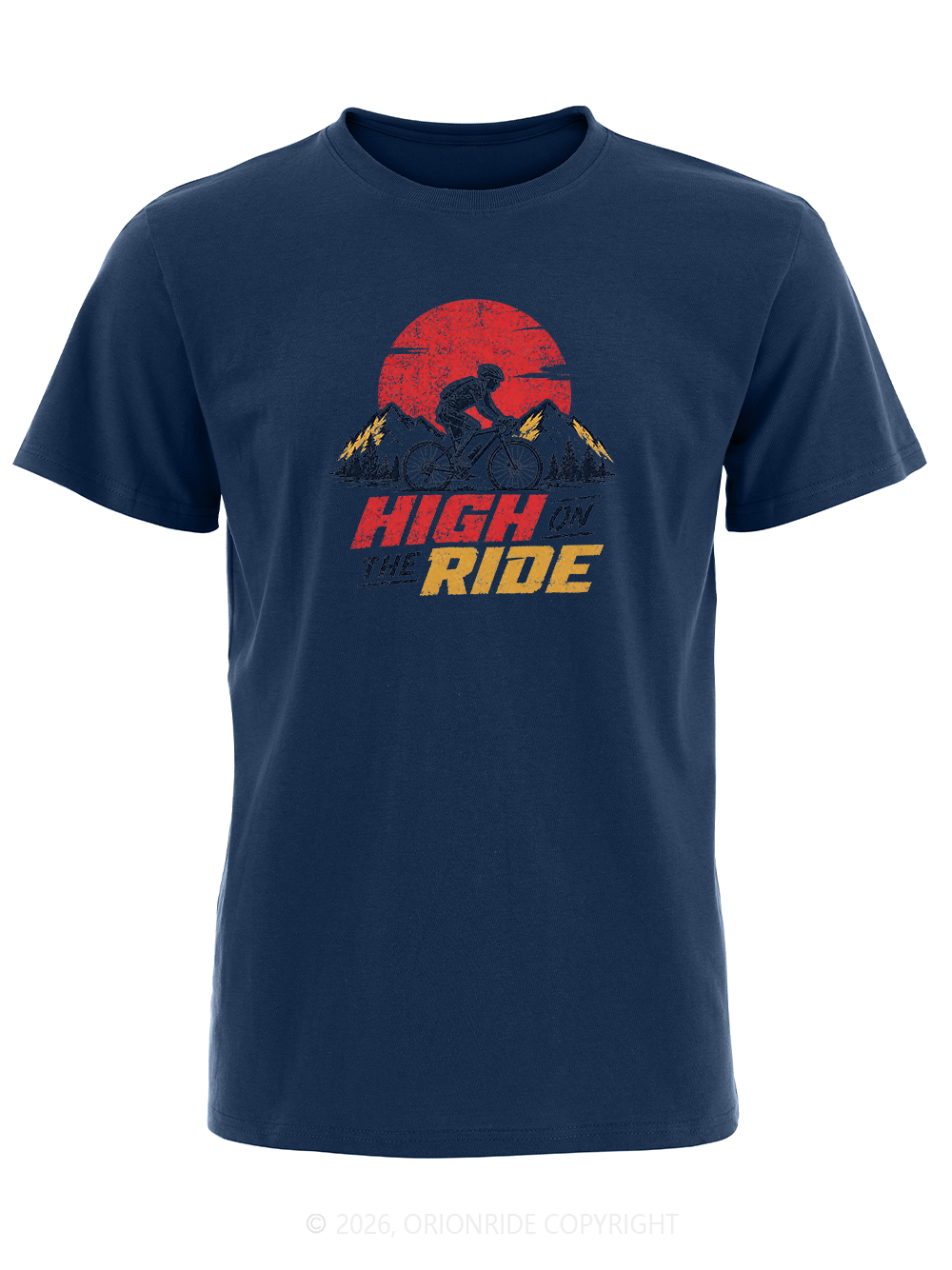 Orionride High On The Ride Short Sleeves Bike T-Shirt