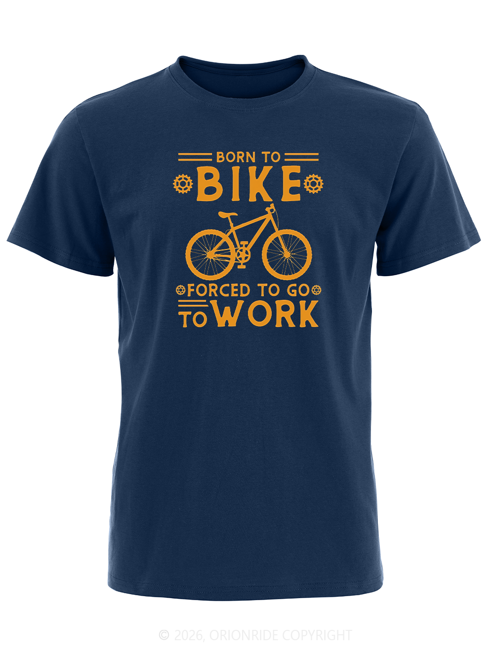 Orionride Born To Bike Short Sleeves Bike T-Shirt
