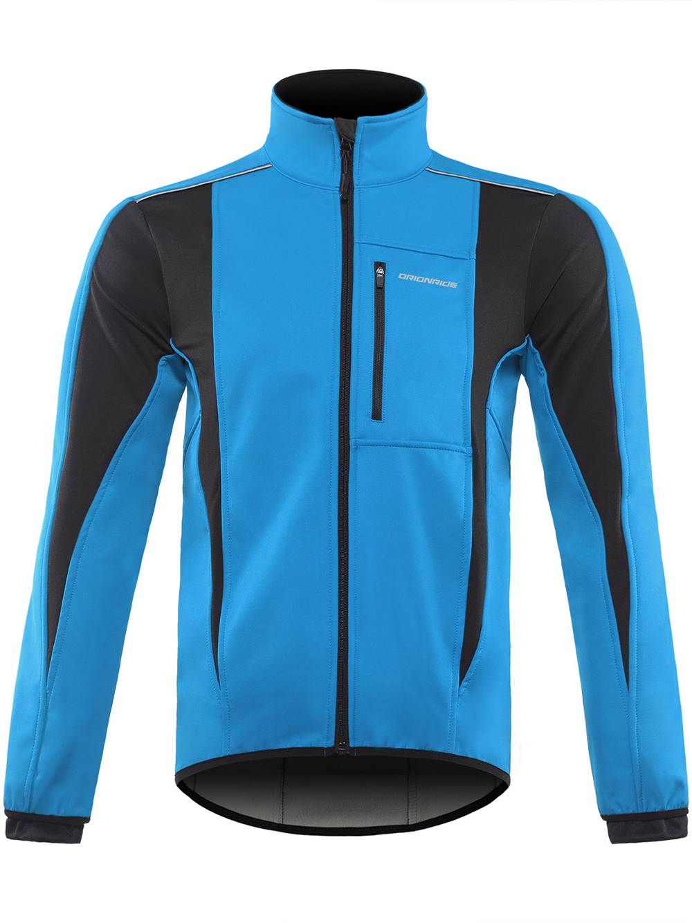 Orionride Cycling Jacket Waterproof Windproof Softshell Thermal Breathable Bike Outerwear Blue