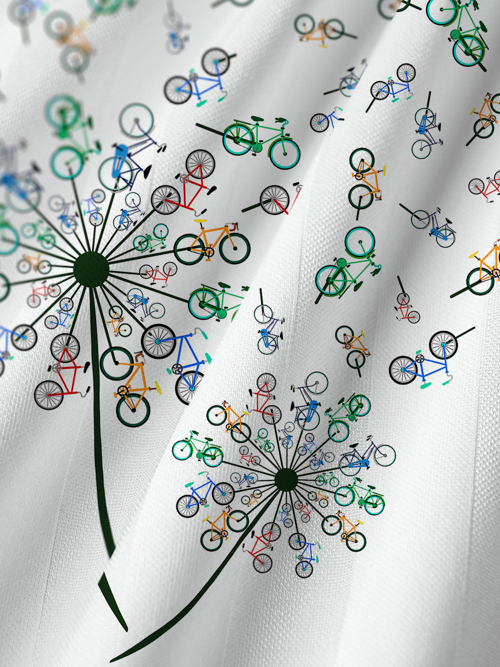 Orionride Dandelion Bike Collar Mesh Jersey