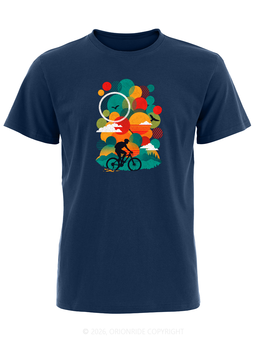 Orionride Ride Toward Light Short Sleeves Bike T-Shirt