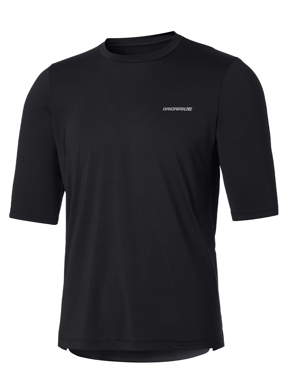 Orionride Men's Breathable Short Sleeve Technical Tee Black