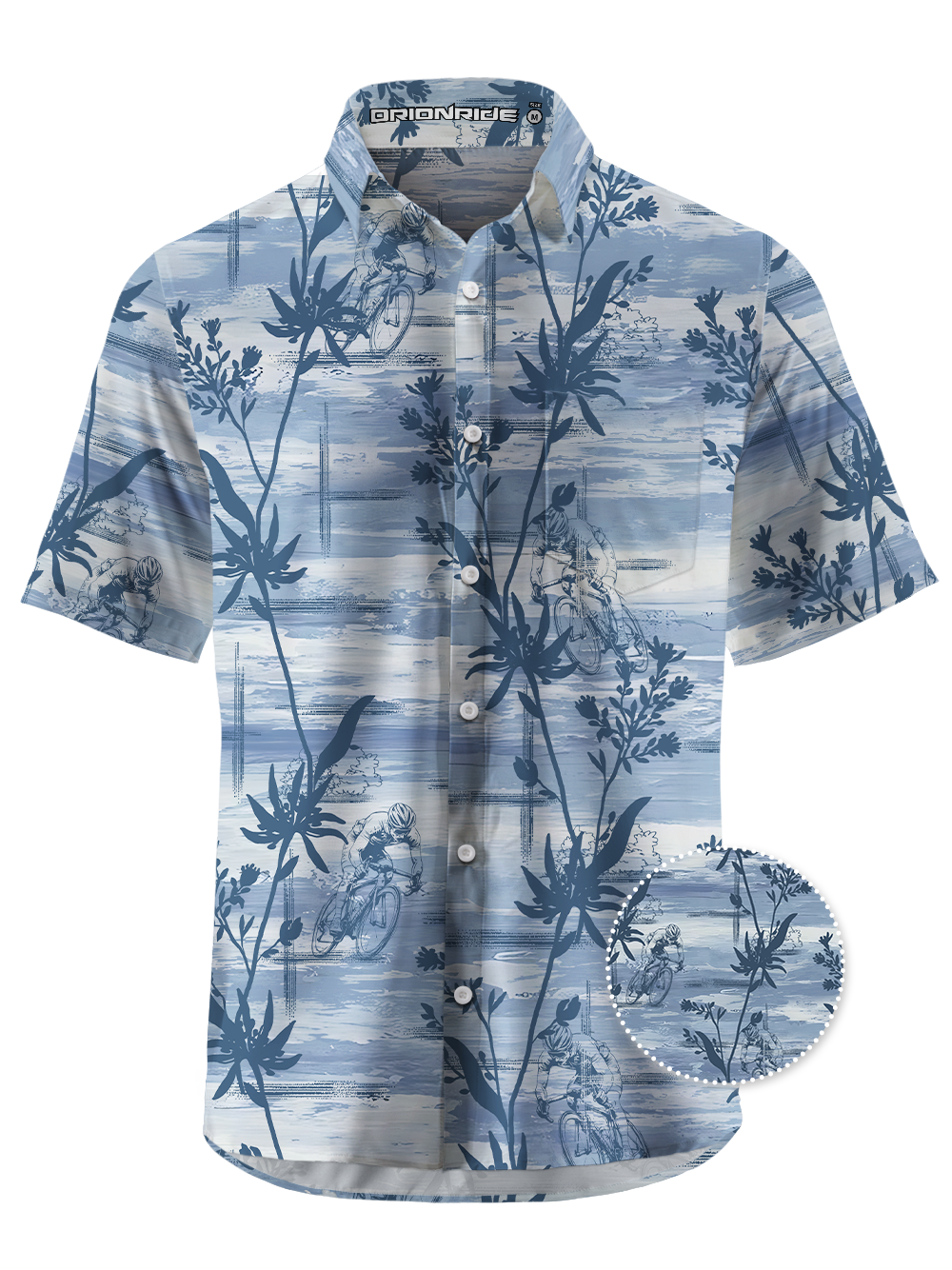 Orionride Bay Adventure Ultra Lightweight Short Sleeves Hawaiian shirt