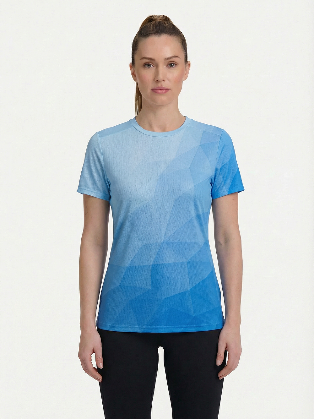Orionride Ocean Blue Women's Breathable Short Sleeve T-shirt
