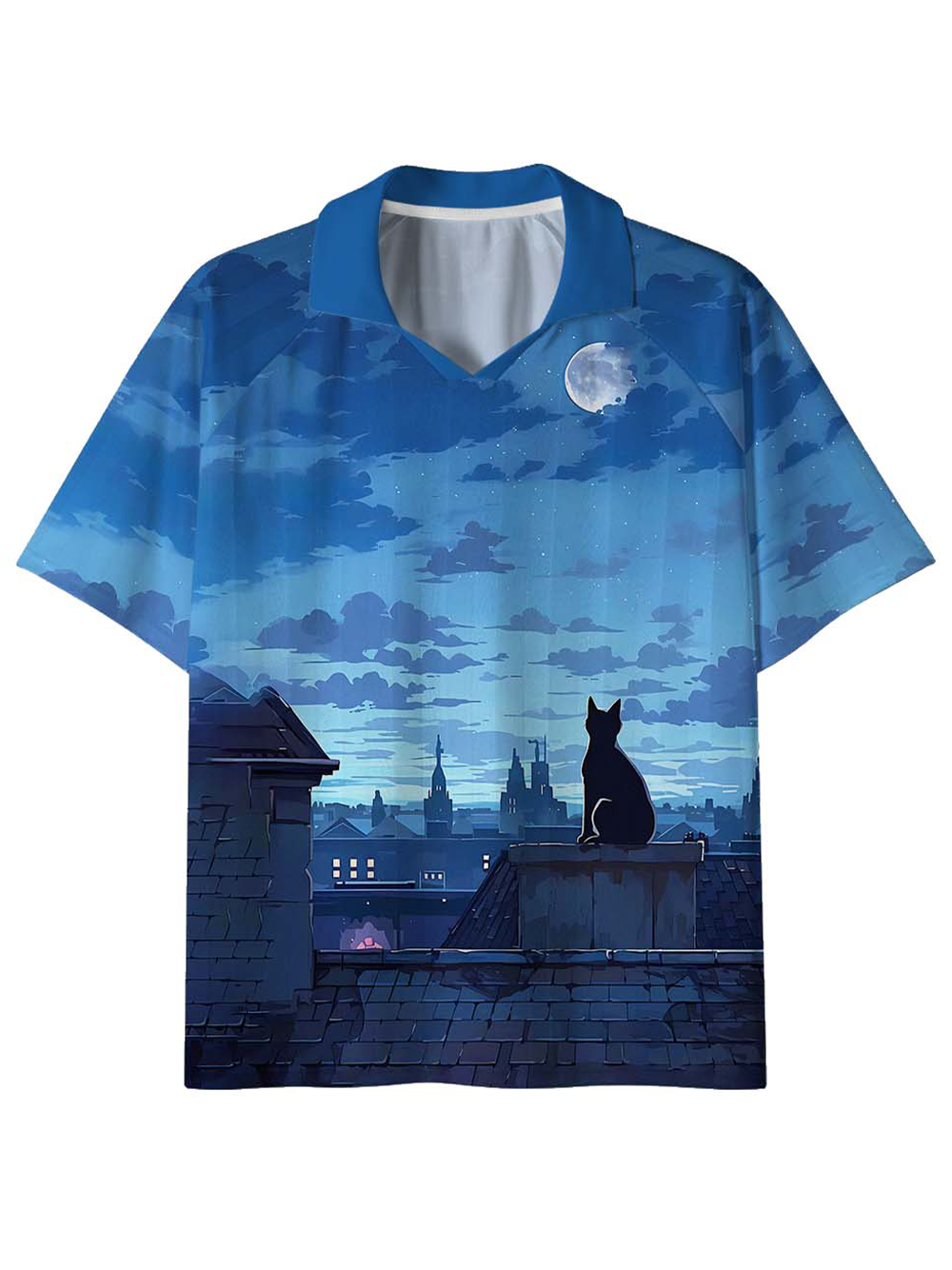 Orionride Black Cat Collar Mesh Jersey