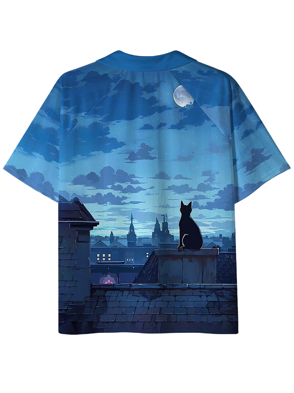 Orionride Black Cat Collar Mesh Jersey