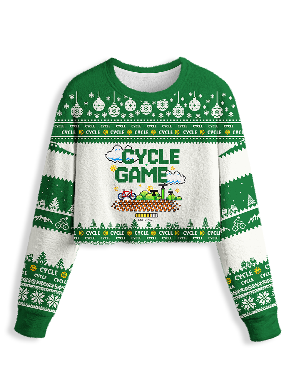 Orionride Cycle Game Women's Crop Sweaters