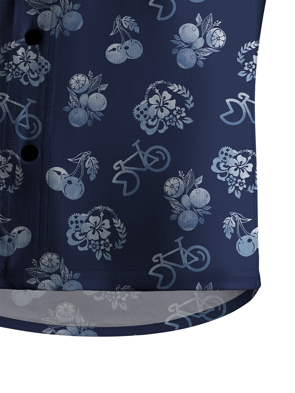 Orionride Sweet Orange Men's Stretchy Breathable Long Sleeve Gravel Shirt