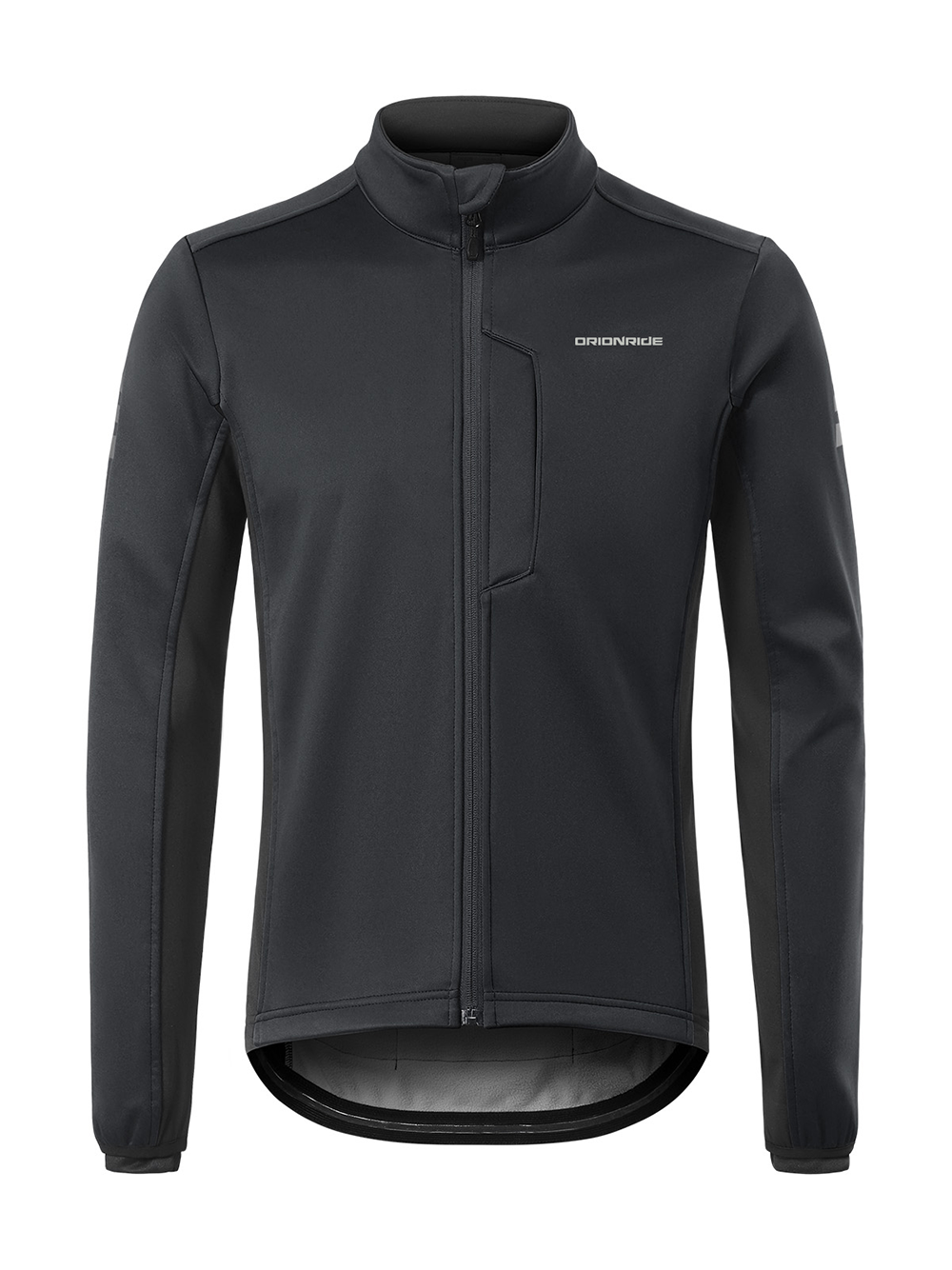 Orionride Winter Windproof and Water-Resistant Fleece Cycling Jacket Black