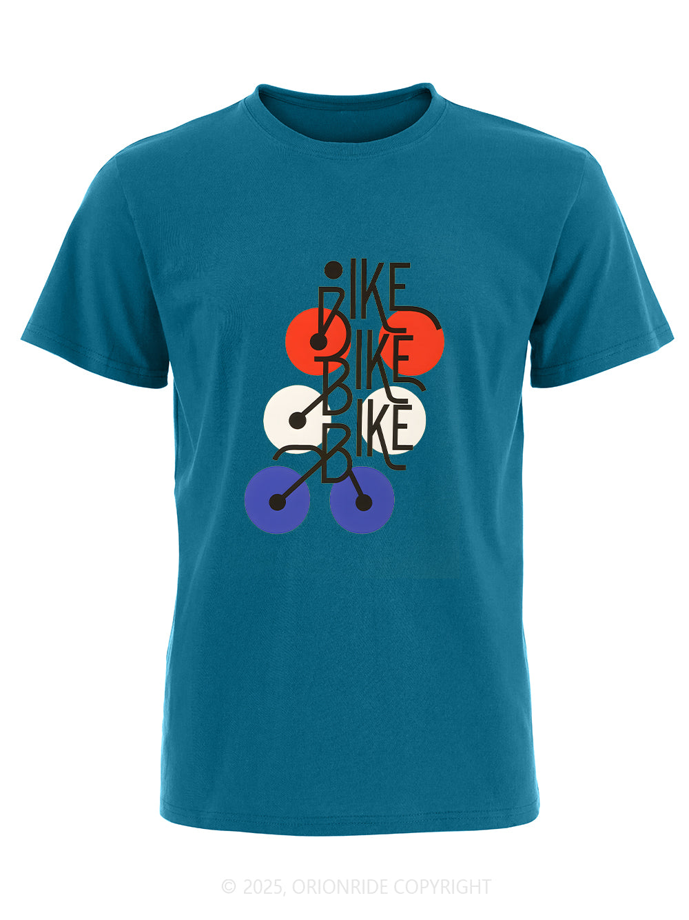 Orionride Unique Frame Short Sleeves Bike T-Shirt