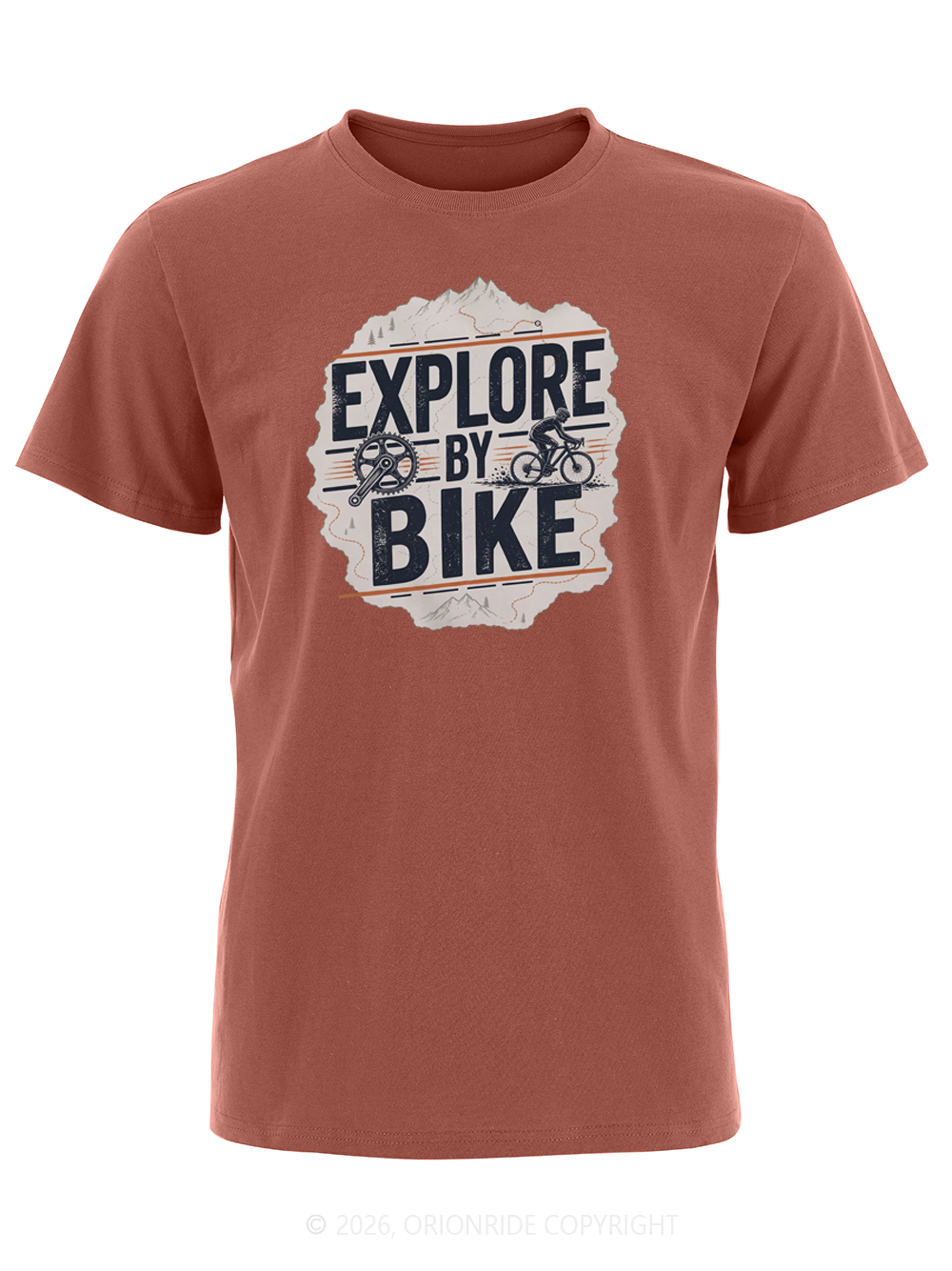Orionride Explore By Bike Short Sleeves Bike T-Shirt