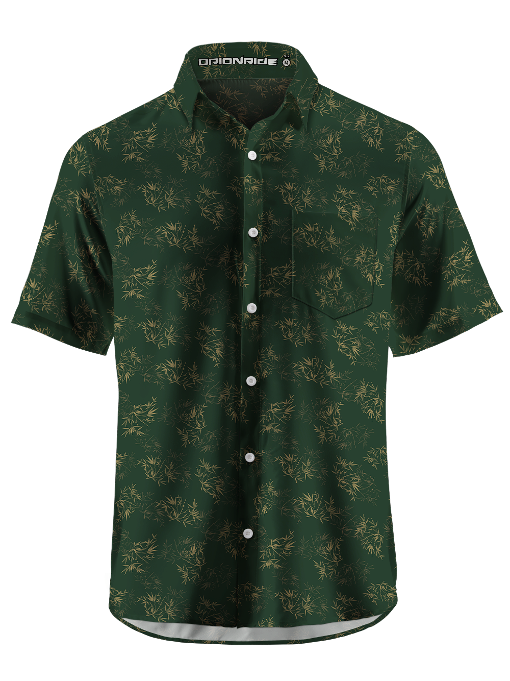 Orionride Silent Bamboo Zipper Pockets Ultra Lightweight Short Sleeves Gravel Shirt