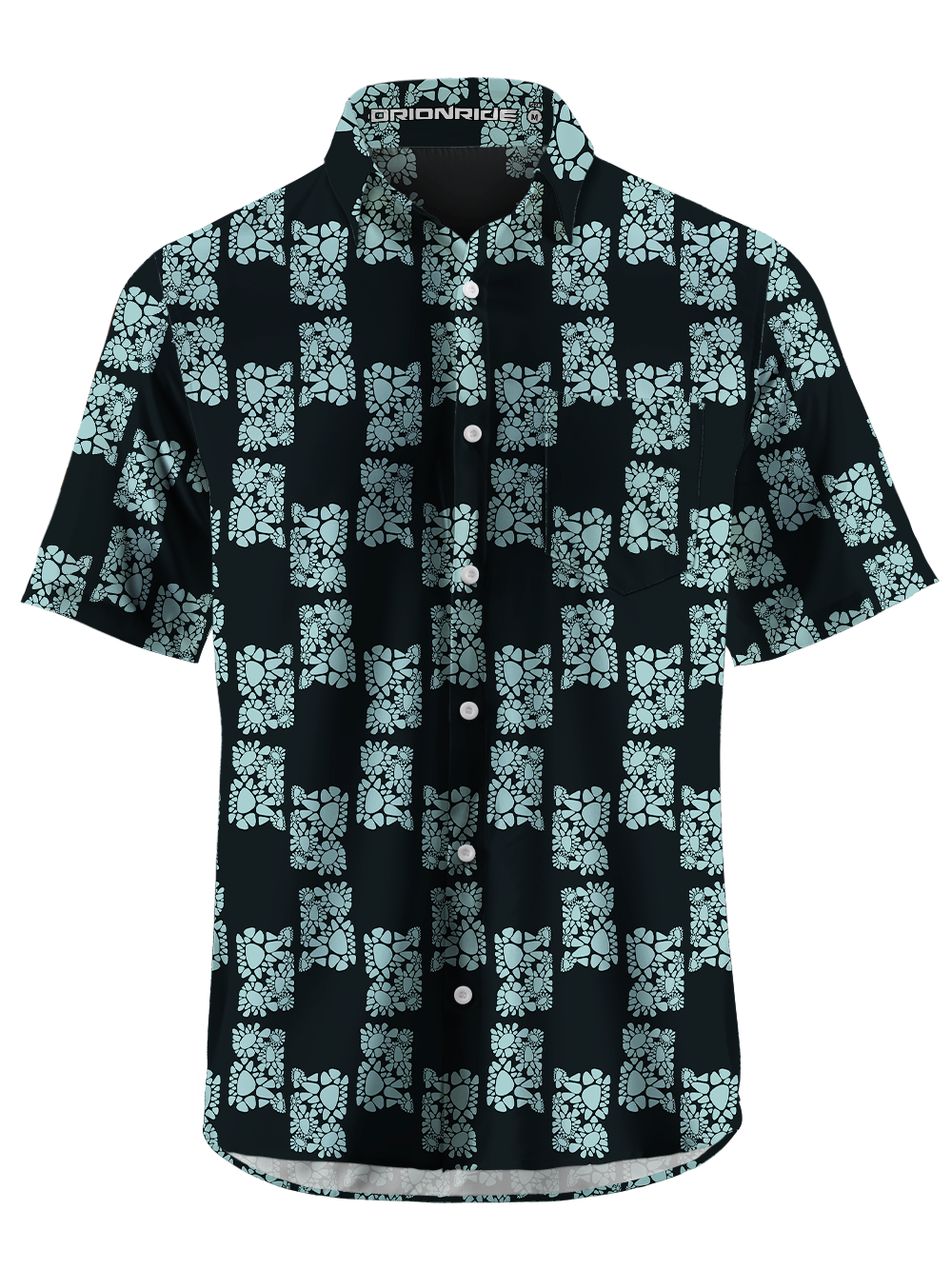 Orionride Ancient Totems Zipper Pockets Ultra Lightweight Short Sleeves Gravel Shirt