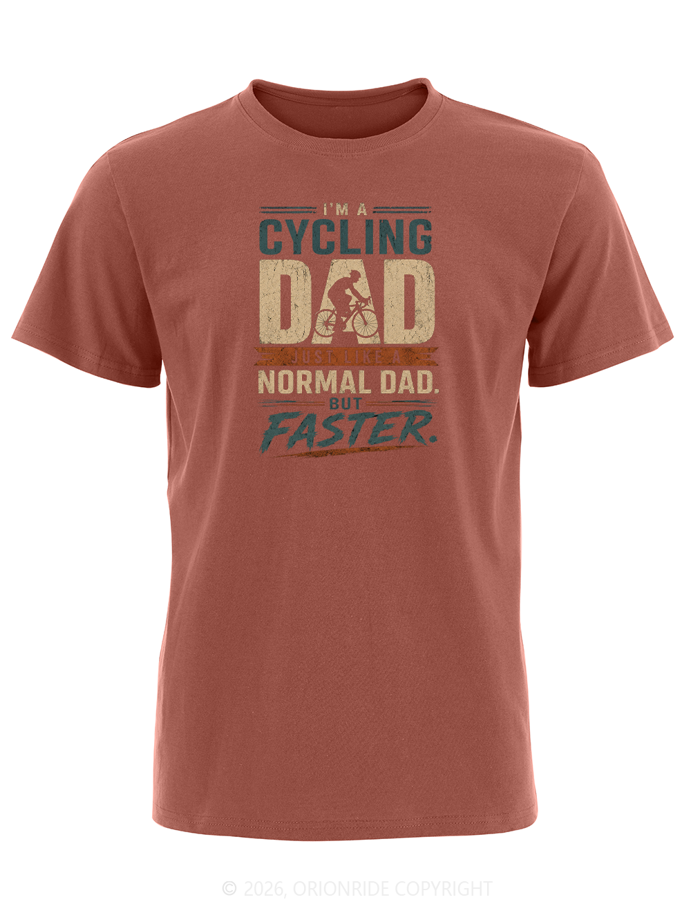 Orionride Cycling Dad Short Sleeves Bike T-Shirt