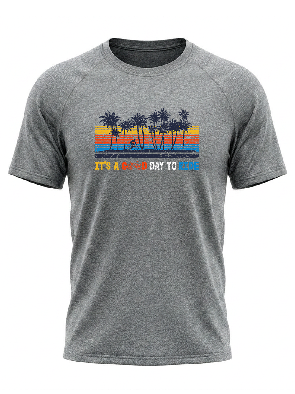 Orionride It's A Good Day To Ride Short Sleeves Quick-Dry Training T-Shirt