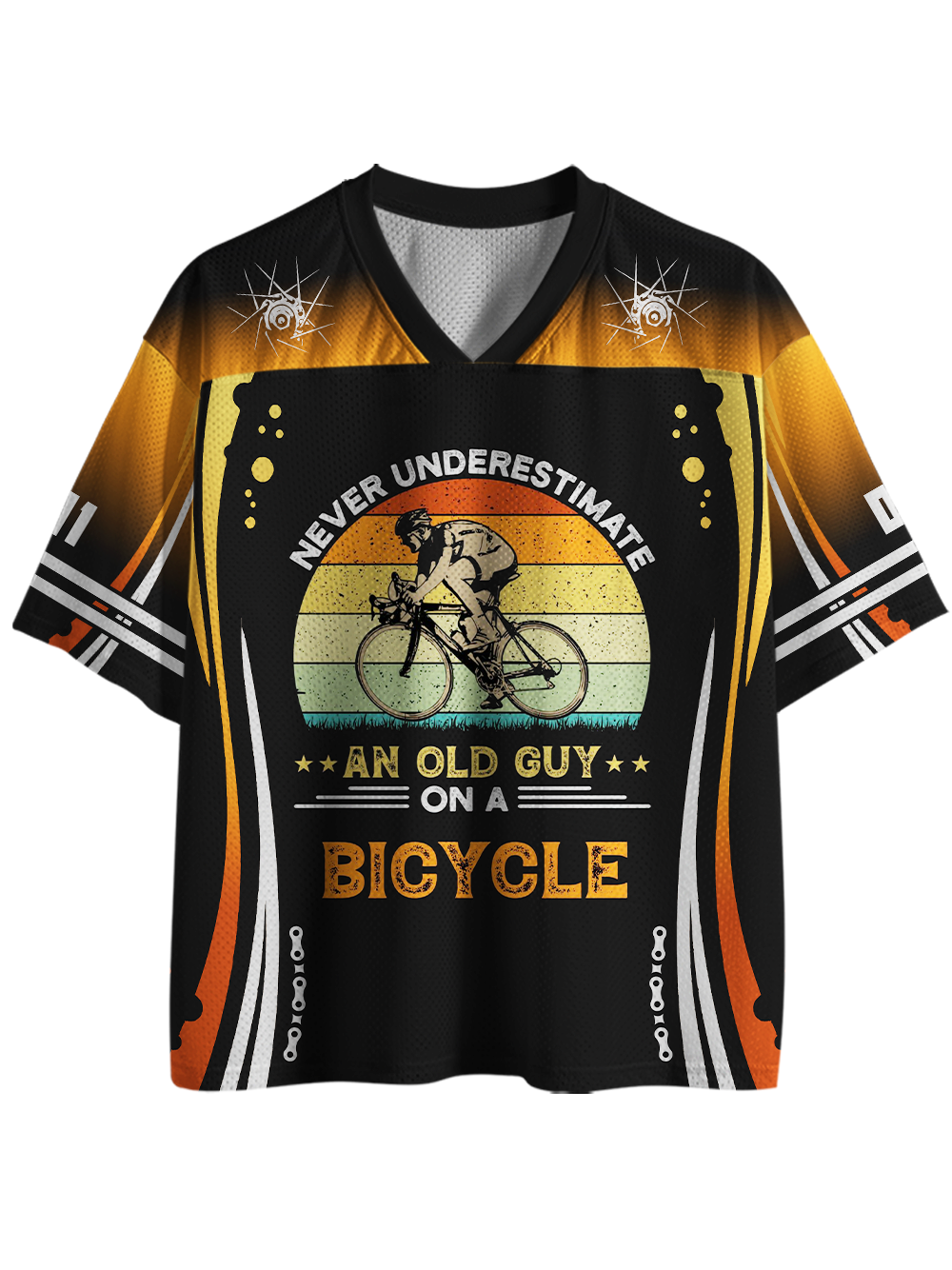 Orionride An Old Guy Mesh Jersey