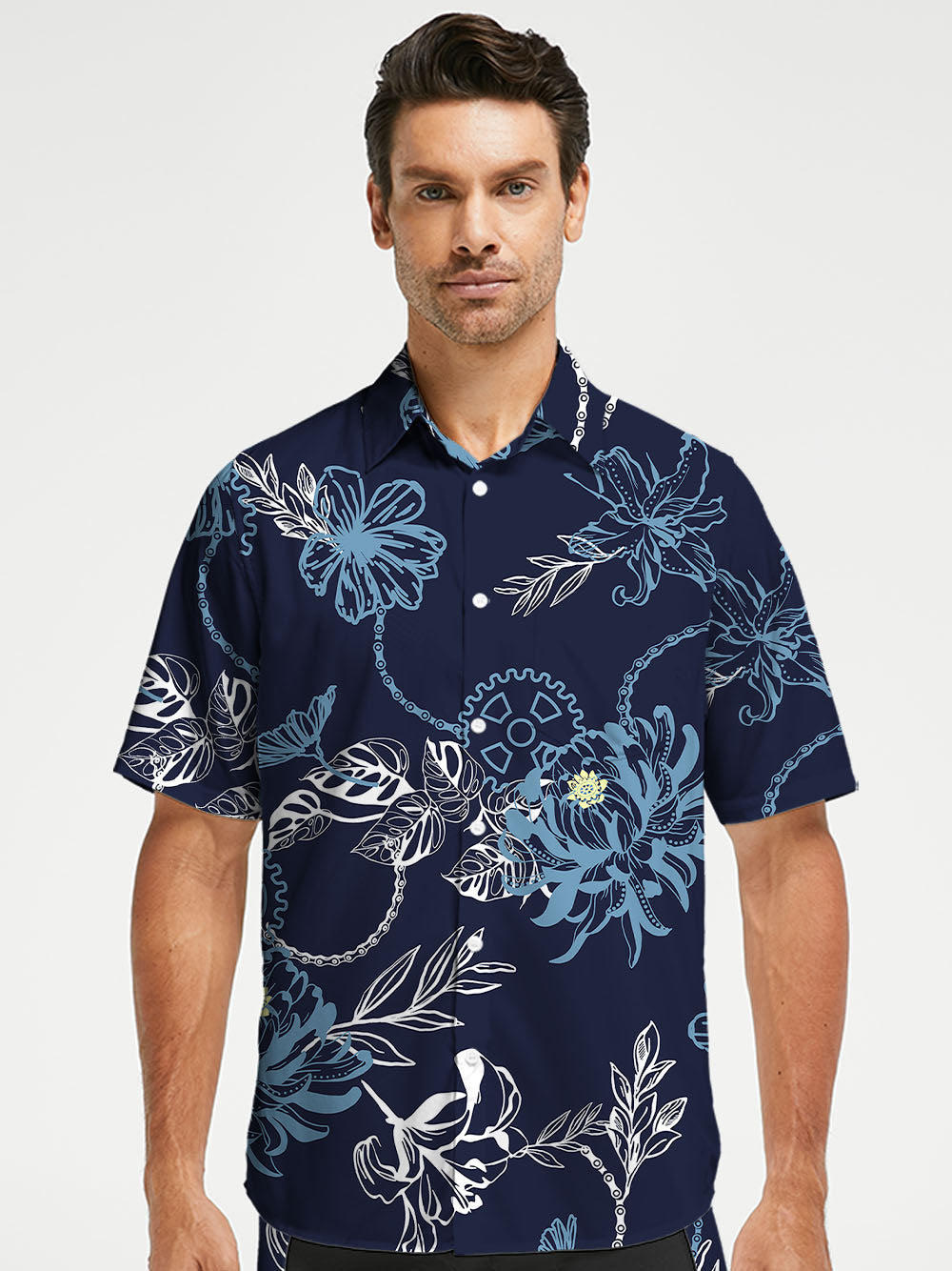 Orionride Gear Center Zipper Pockets Ultra Lightweight Short Sleeves Gravel Shirt