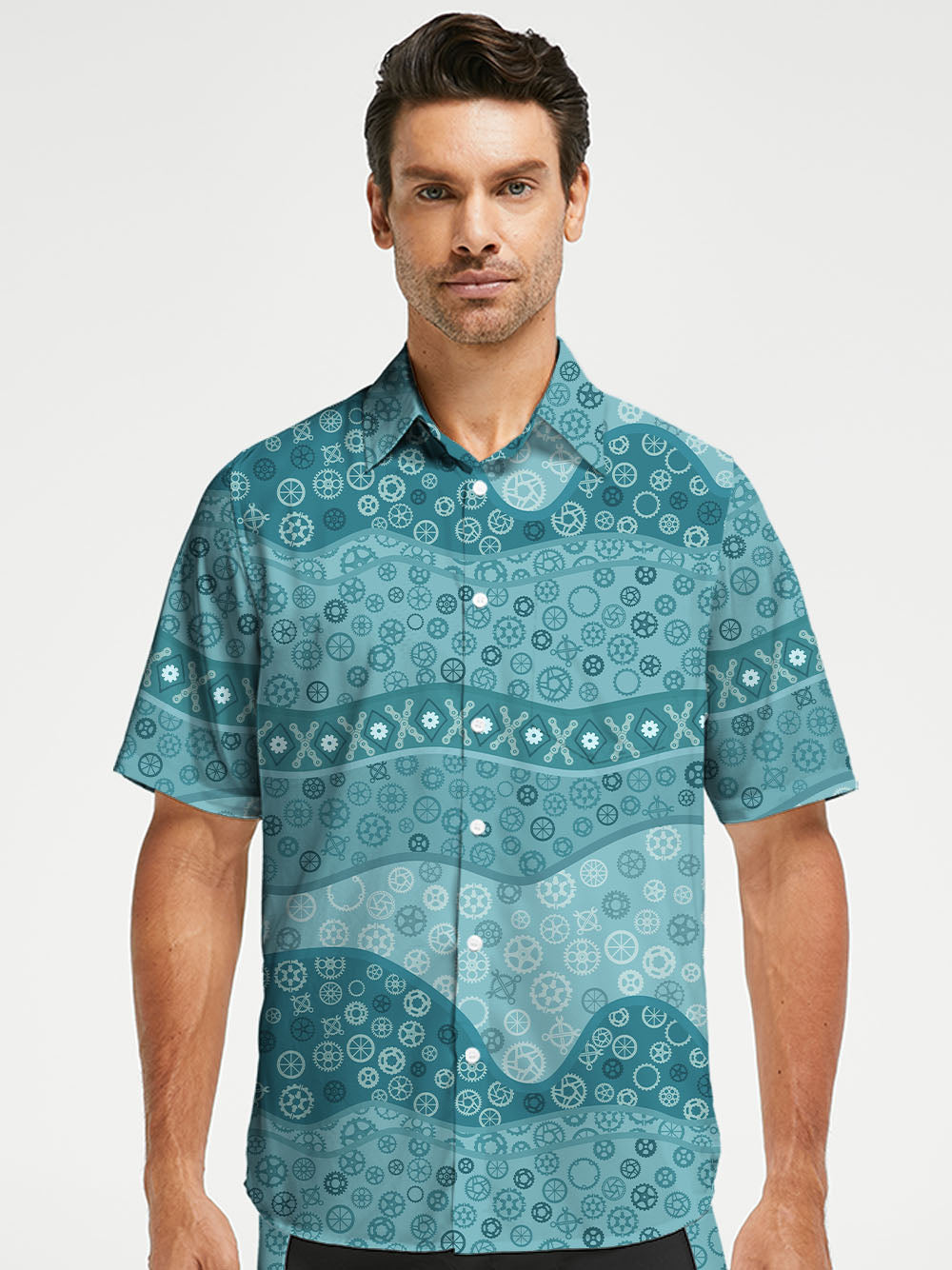 Orionride Wave Gear Zipper Pockets Ultra Lightweight Short Sleeves Gravel Shirt