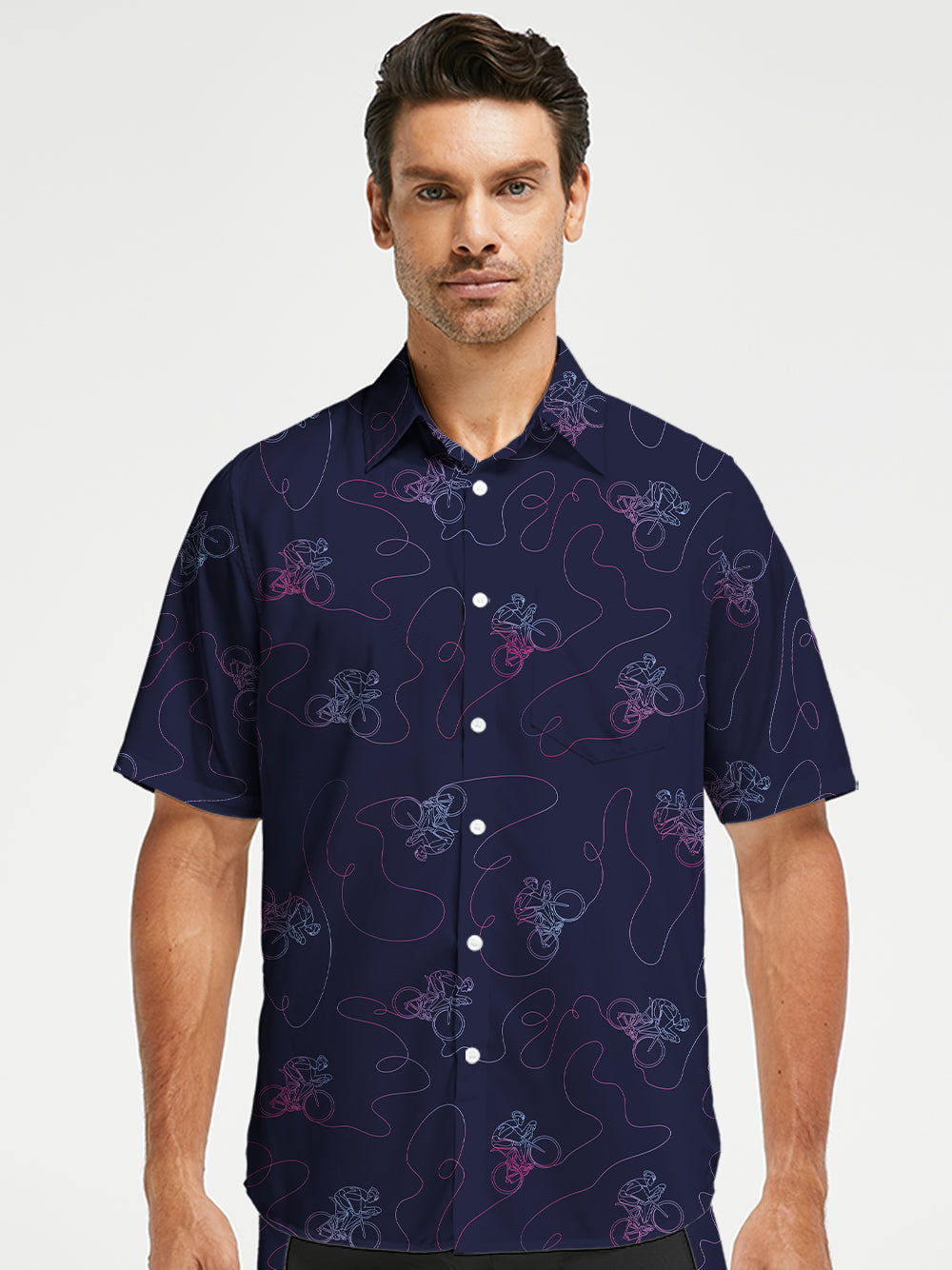 Orionride Phantom Ride Zipper Pockets Ultra Lightweight Short Sleeves Gravel Shirt