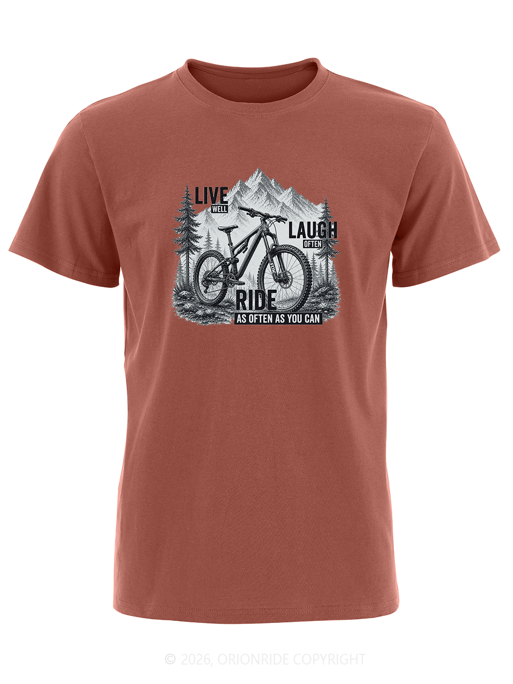 Orionride Ink Ride Wild Short Sleeves Bike T-Shirt