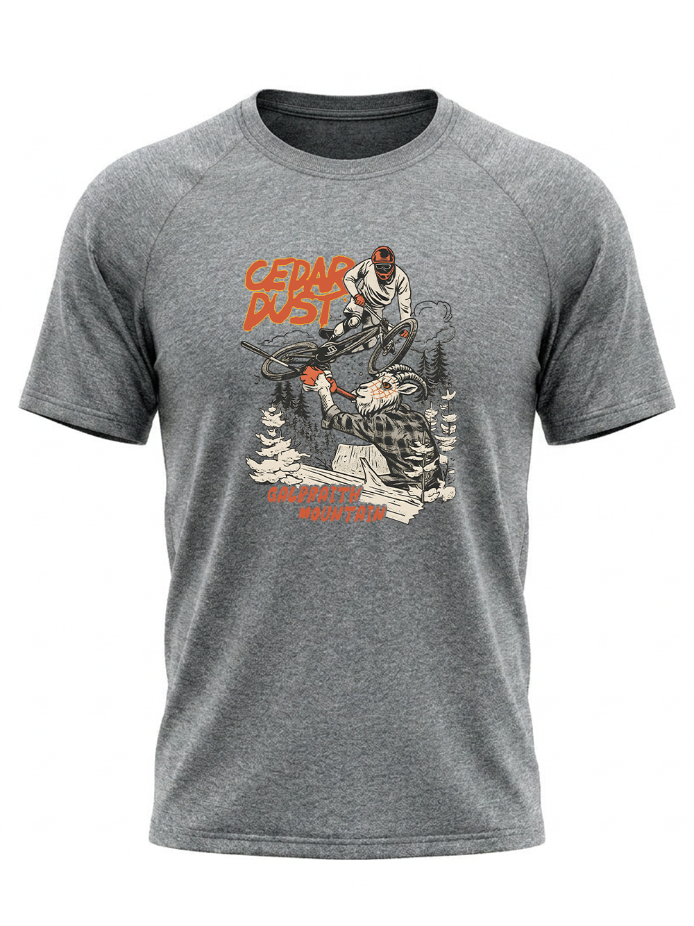 Orionride Cedar Dust Short Sleeves Quick-Dry Training T-Shirt