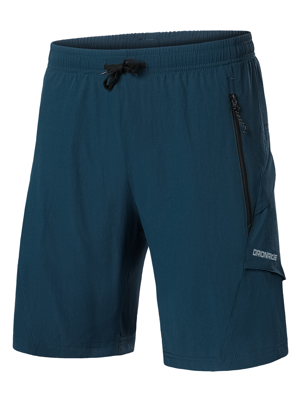 Orionride 2-in-1 Padded Bike Shorts Loose Fit Water-Resistant Bottle Green