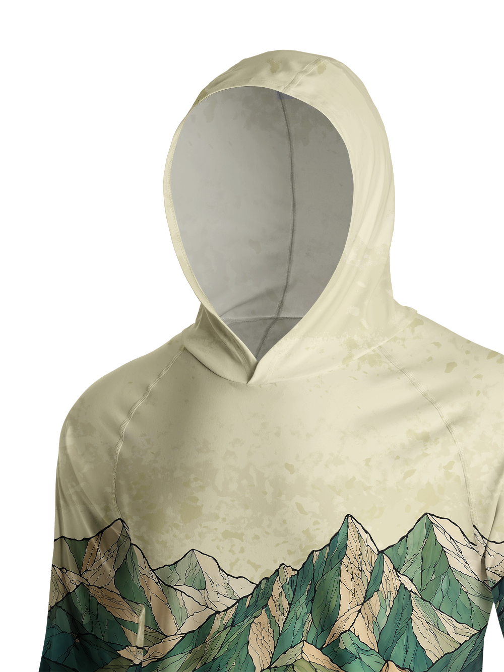 Orionride Green Mountain Ride Long Sleeve Cycling Hoodie Shirt