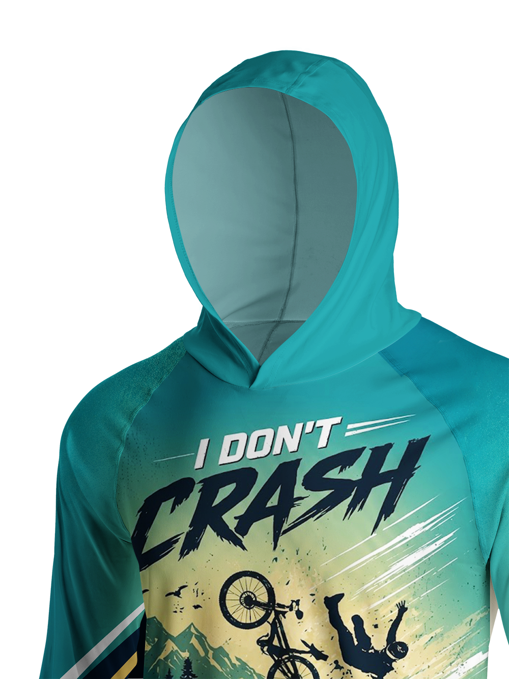 Orionride Aerial Flip Long Sleeve Cycling Hoodie Shirt