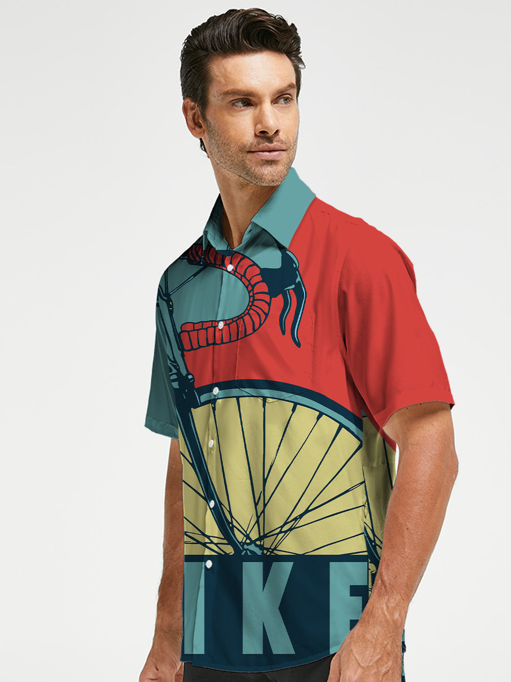 Orionride Retro Handlebars Zipper Pockets Ultra Lightweight Short Sleeves Gravel Shirt