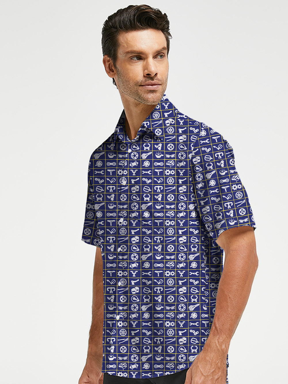 Orionride Parts Collection Zipper Pockets Ultra Lightweight Short Sleeves Gravel Shirt