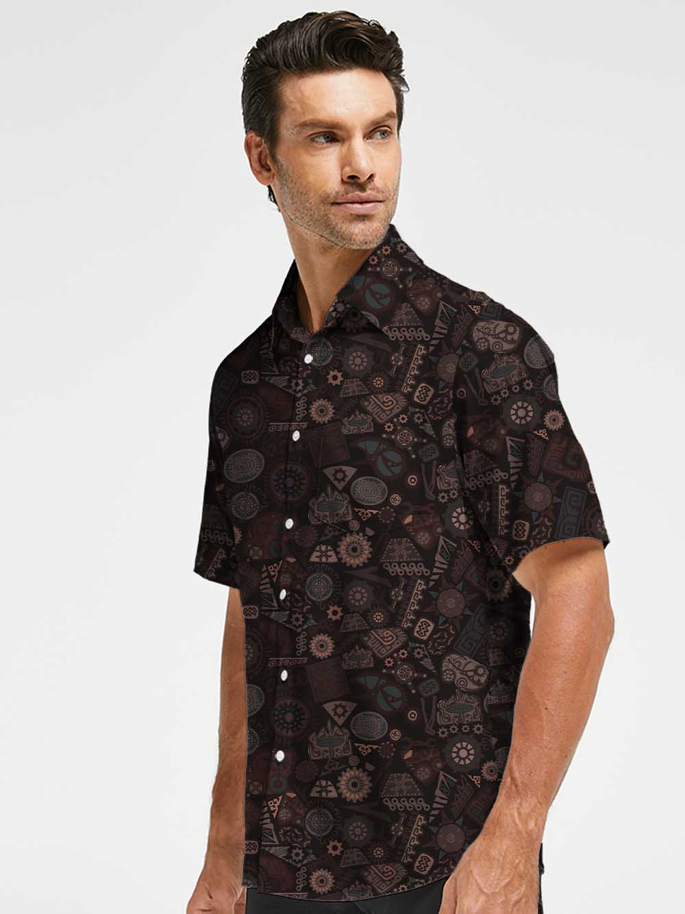 Orionride The Secret Of Parts Zipper Pockets Ultra Lightweight Short Sleeves Gravel Shirt