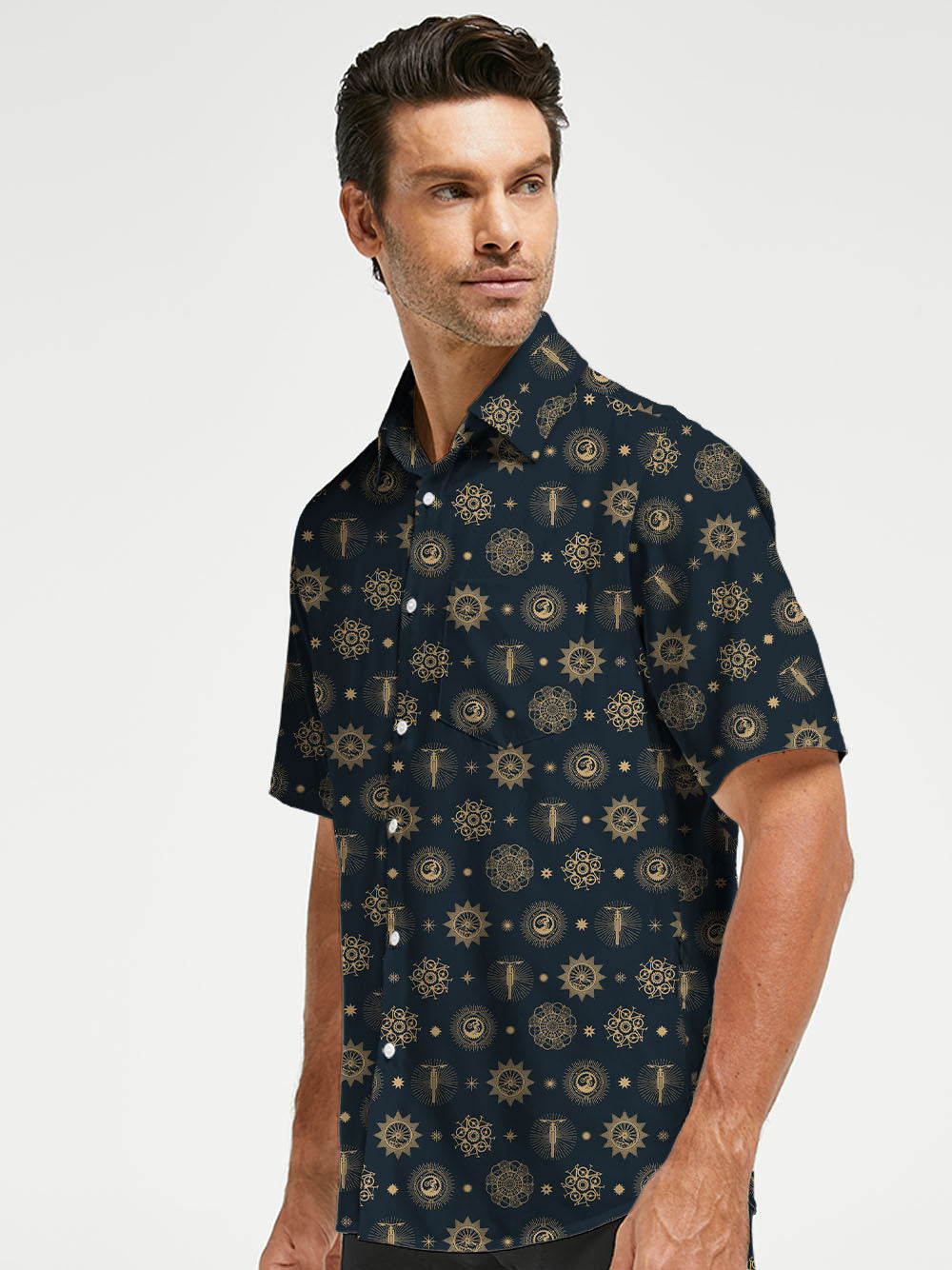 Orionride Card Parts Zipper Pockets Ultra Lightweight Short Sleeves Gravel Shirt